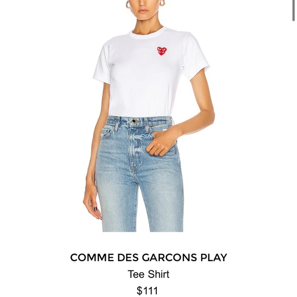 COMME DES GARCONS PLAY
Tee Shirt - Picture 1 of 6
